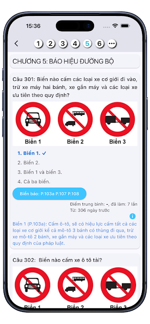 Ôn Thi GPLX 600 Câu Ôtô Xe Máy Screenshot 2