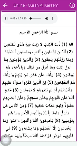 Qadr Al Kurdi Quran Read & Lst Screenshot 2