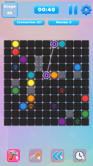 ColorBridge: Logic Line Puzzle Screenshot 0