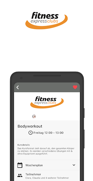 Fitness Express Training Screenshot 2
