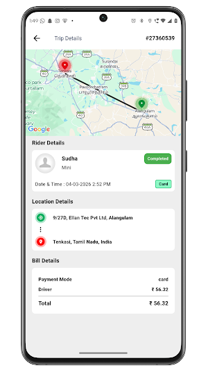 Eatzy - Driver Screenshot 2
