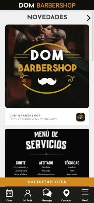DOM Barbershop Screenshot 0