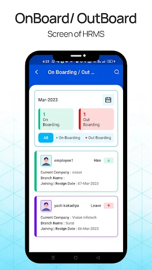 HRMS Admin Screenshot 3
