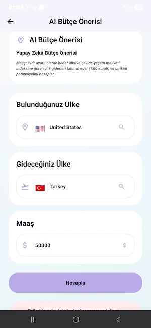 Ülkeleri Karşılaştır-Realworth Screenshot 2