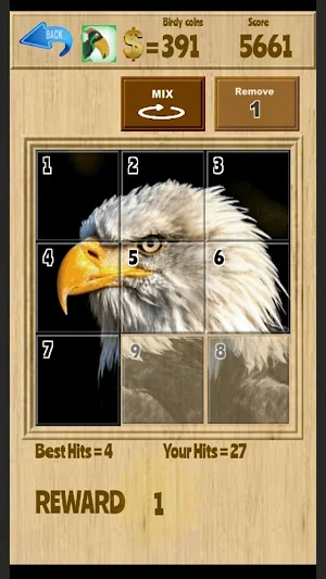 magic puzzle 15 slider Screenshot 1