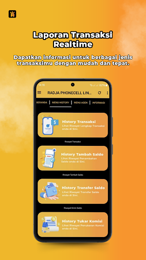 Radja Phonecell Linggau Screenshot 3