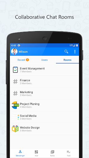 Output Messenger Screenshot 2