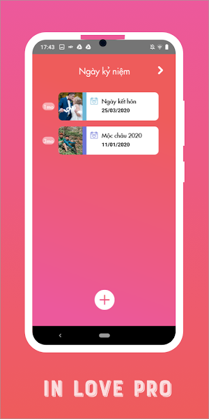 inlove PRO - dem ngay yeu 2020 Screenshot 2