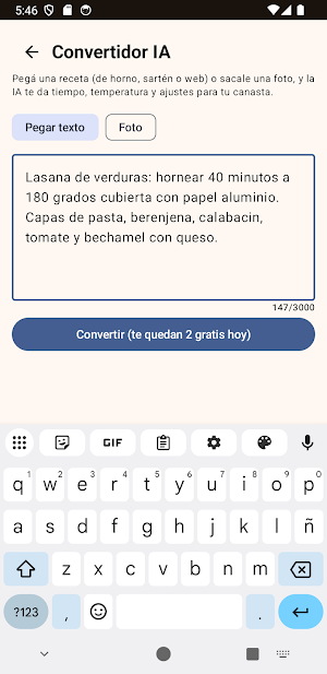 Chef Airfryer IA: Recetas Screenshot 2
