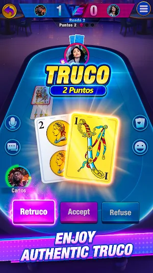 Truco Che! -Slots & Poker Screenshot 1