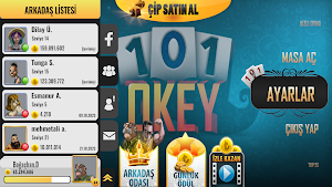 101 Okey Global Screenshot 0