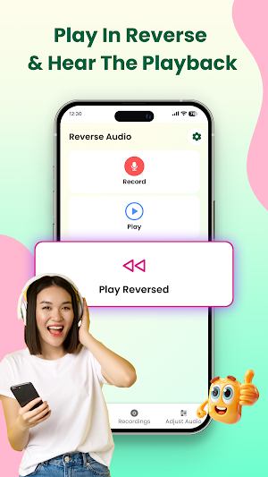 Reverse Singing, Reverse Audio Screenshot 2