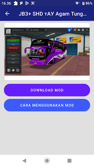 Mod Bussid Lampu Kelap Kelip Screenshot 3