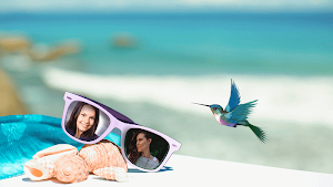 Sunglass GIF Photo Frame Screenshot 2