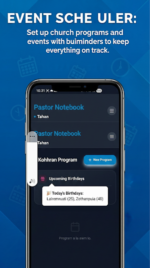 Pastor Notebook Screenshot 2