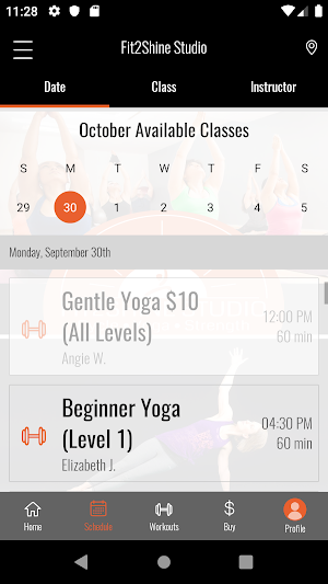 Fit2Shine Studio Screenshot 2