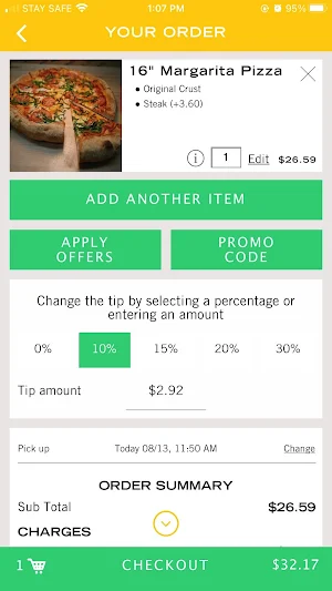 HomeSlyce Pizza Screenshot 3