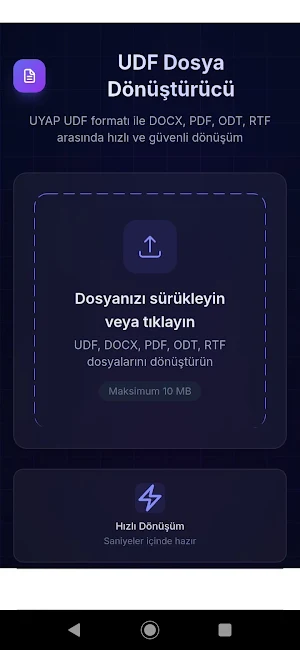 UYAP UDF Dönüştürücü Screenshot 0