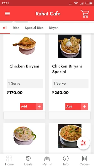 Rahat Cafe Screenshot 1