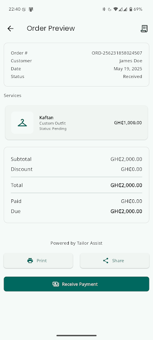Tailor Assist Screenshot 1