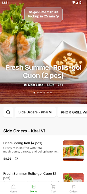 Saigon Cafe Millburn To Go Screenshot 0