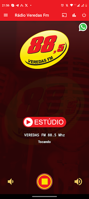 Rádio Veredas Fm Screenshot 2