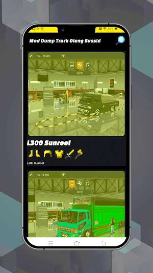 Mod Dump Truck Oleng Bussid Screenshot 1