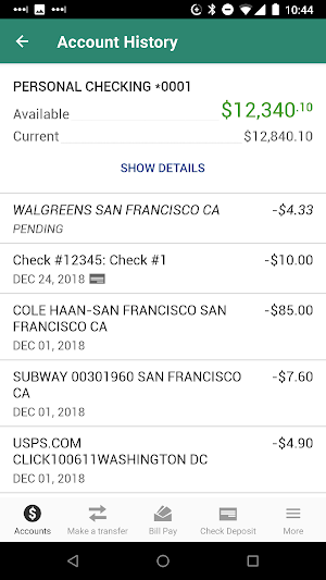 Crest Savings Bank Screenshot 1