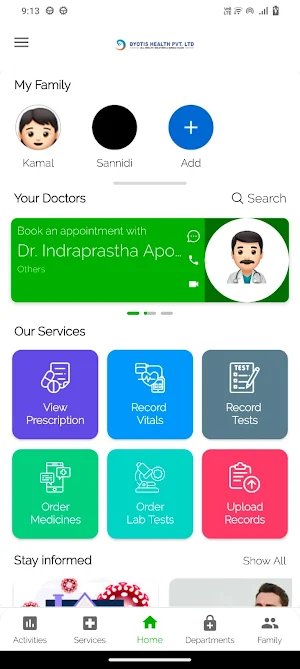 DYOTIS HEALTH PVT.LTD Screenshot 0