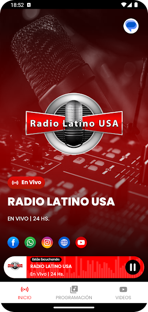 Radio Latino USA Screenshot 1