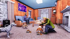 Virtual Pet Puppy Dog Family Care Screenshot 1