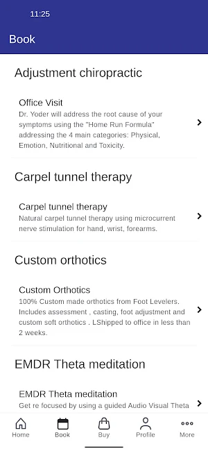 Dr David Yoder Wellness Center Screenshot 1