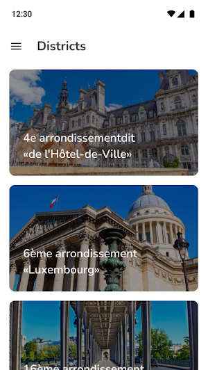 Audio Guide Paris Screenshot 0