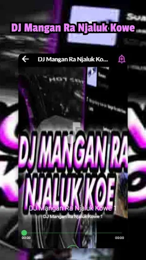 DJ Mangan Ra Njaluk Kowe Screenshot 2