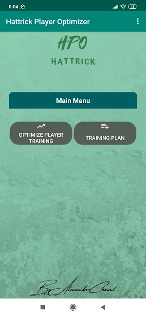 Hattrick Player Optimizer Screenshot 1