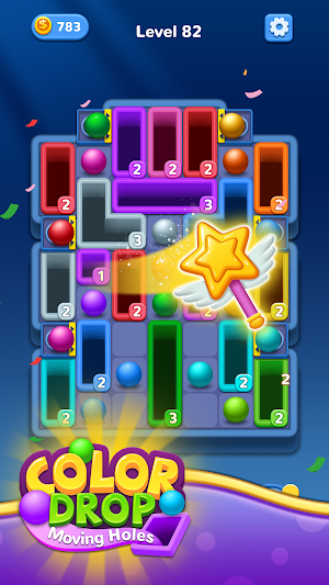 Color Drop -  Moving Holes Screenshot 3