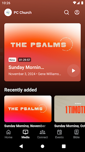 Parkers Chapel Church Screenshot 1
