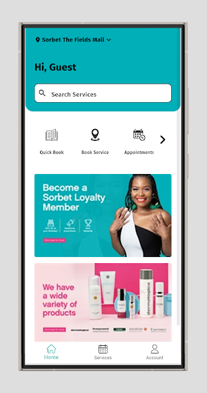 Sorbet Group Botswana Screenshot 0