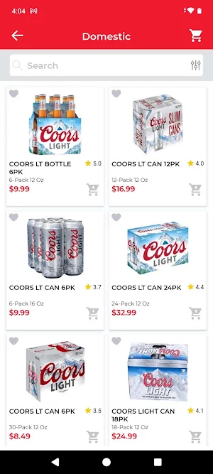 Mountain Liquors Screenshot 2