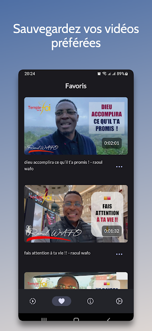 Raoul Wafo TV Screenshot 2