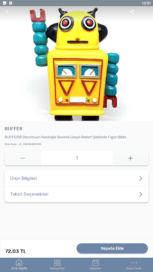 Mini Sepetim Screenshot 1