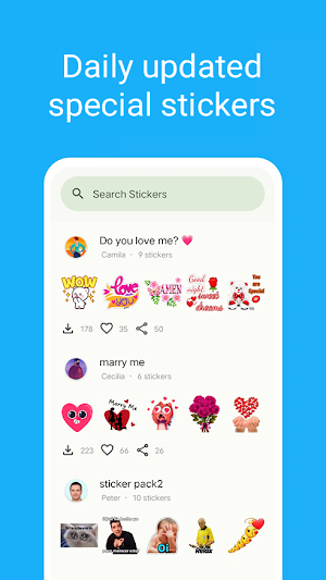 Tiksticker for WAStickerApps Screenshot 1