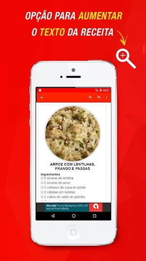 Receitas de Arroz Temperado Screenshot 3