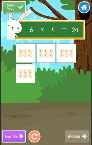 Belajar Matematik Darab dan Bahagi Screenshot 2