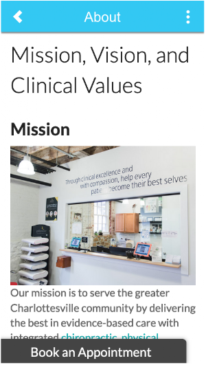 Balanced Chiropractic Screenshot 2