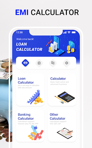 Easy EMI & Loan Calculator Screenshot 1