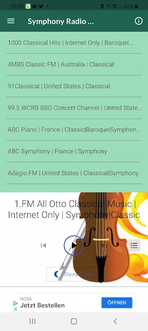 Symphony Music Radio Stations Screenshot 3