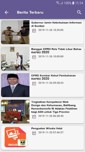 Sumbar Hub Screenshot 3