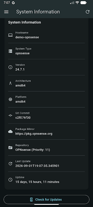 OPNsense Manager Screenshot 3