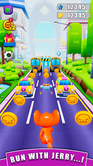 Cat Run Dash Tom Endless Run Screenshot 1